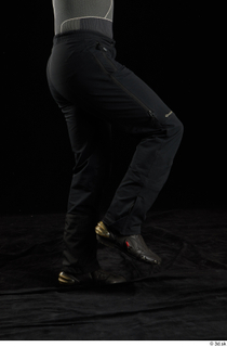 George  1 black thermal underwear flexing leg sideview 0004.jpg